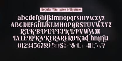 Reshika Font Poster 10
