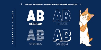 Fox Thiccy Font Poster 2