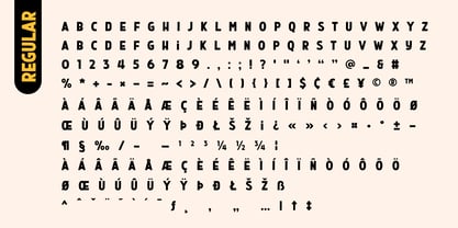 Fox Thiccy Font Poster 9