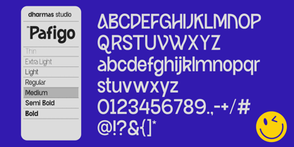 Dh Pafigo Font Poster 9