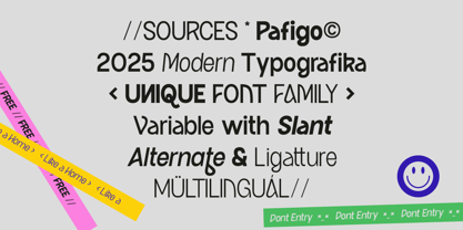 Dh Pafigo Font Poster 4