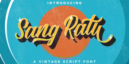Sang Ratu Font Poster 1