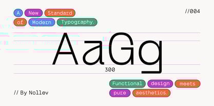 Bogita Mono Font Poster 10