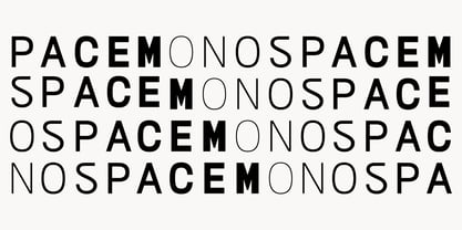 Bogita Mono Font Poster 2