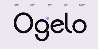 Ogelo Font Poster 1