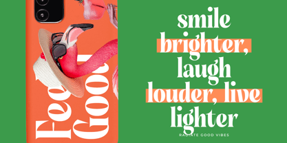 Sunday Mirage Font Poster 4