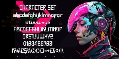 Quantum Sector Font Poster 5