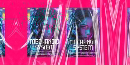 Quantum Sector Font Poster 2