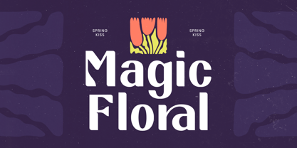 Break Noise Font Poster 3