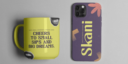 Break Noise Font Poster 11