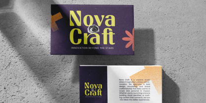 Break Noise Font Poster 4