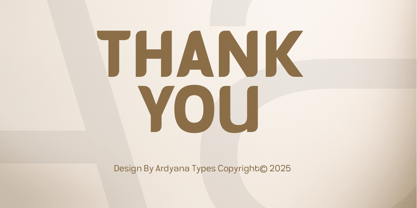 AT Nevalo Font Poster 12