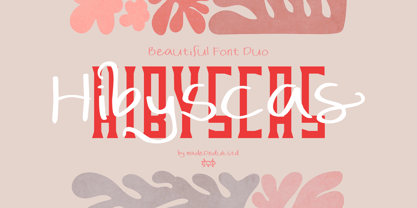 Hibyscas Font Poster 1