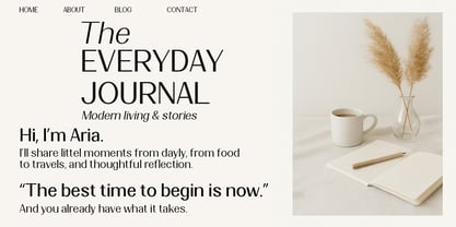 Velora Font Poster 2