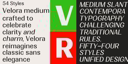Velora Font Poster 10