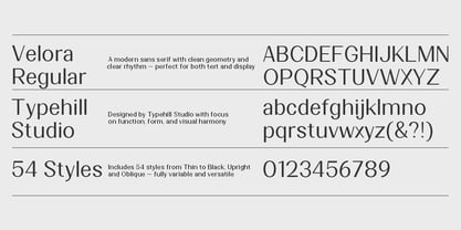 Velora Font Poster 11