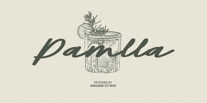 Pamlla Font Poster 1