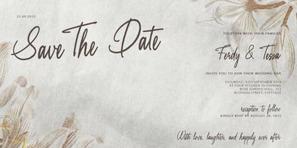 Daily Miracle Font Poster 2