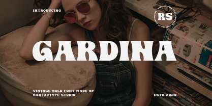 Gardina Font Poster 1