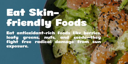 Milky Moringa Font Poster 12