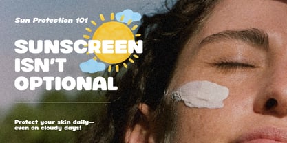 Milky Moringa Font Poster 10