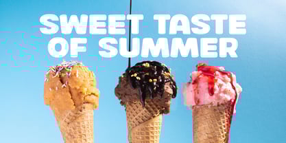 Milky Moringa Font Poster 4