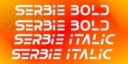 Serbie Font Poster 9
