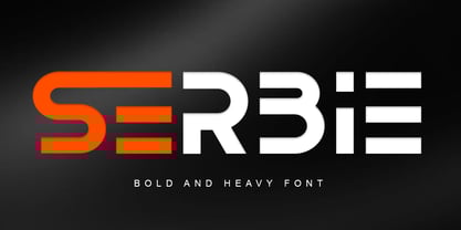 Serbie Font Poster 1