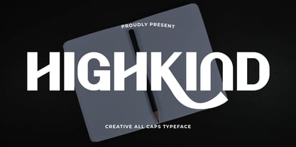 Highkind Font Poster 1