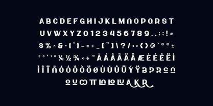 Highkind Font Poster 2