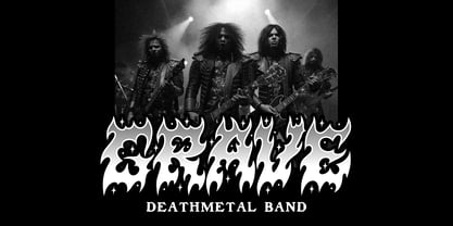 Darkbeat Outrage Font Poster 2