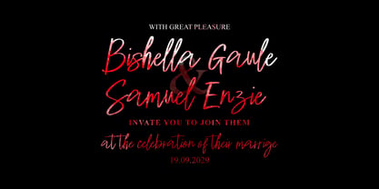 Dedaily Signature Font Poster 2