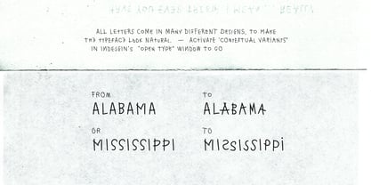 Garabo Font Poster 7