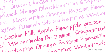 Bavares Font Poster 9