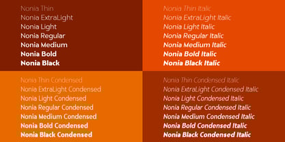 Nonia Font Poster 3