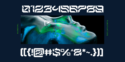 Modern Space Font Poster 5