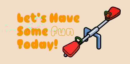 Cuttey Fatty Font Poster 4