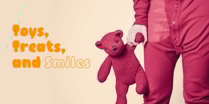 Cuttey Fatty Font Poster 2