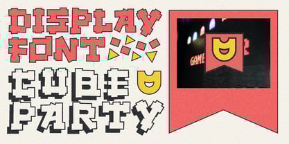 Pop Bricks Font Poster 8