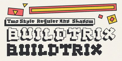 Pop Bricks Font Poster 6