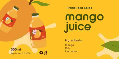 Fox Linea Font Poster 5