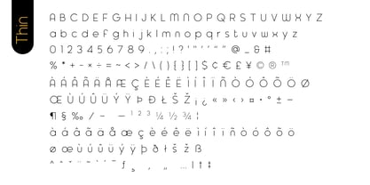 Fox Linea Font Poster 11