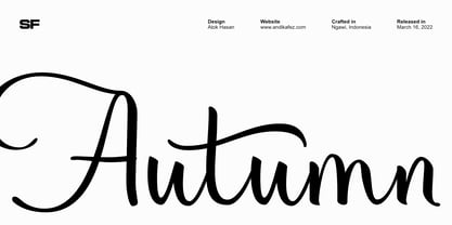 Autumn Mood Font Poster 1