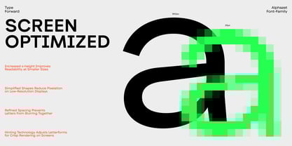 Alphazet Font Poster 12