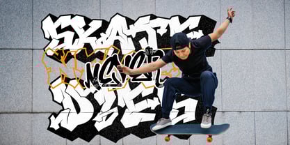 Nightclaw Vandal Outer Font Poster 5