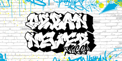 Nightclaw Vandal Outer Font Poster 2