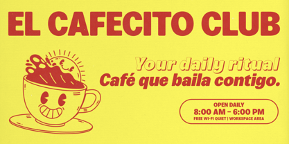 Leinfrakt Font Poster 4