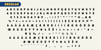 Fox Chubby Font Poster 9