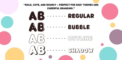 Fox Chubby Font Poster 2