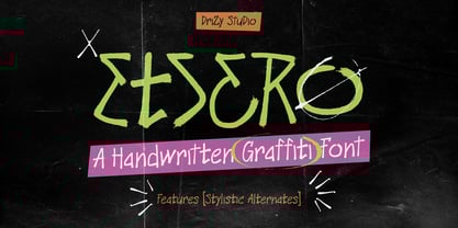 Etsero Font Poster 1